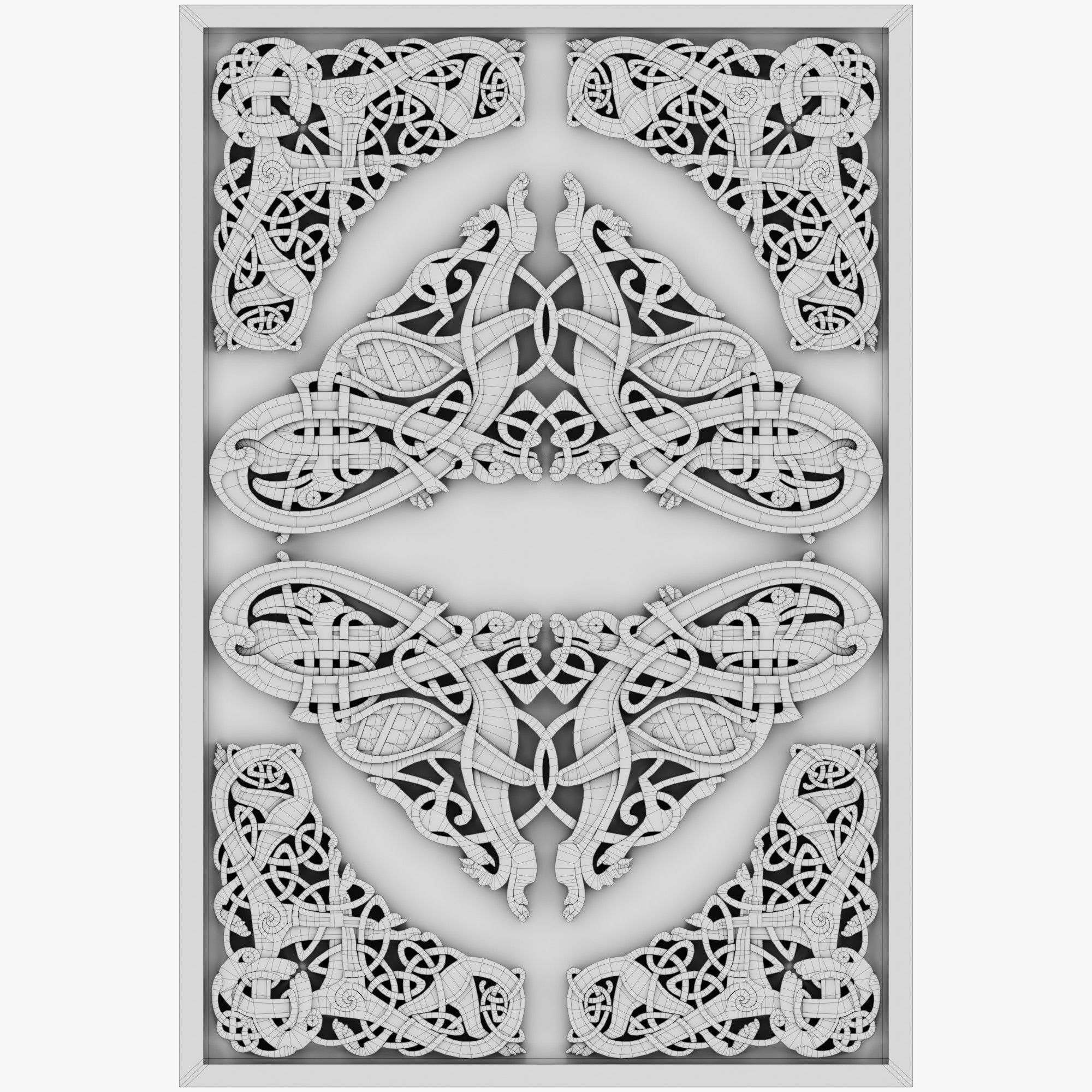 Celtic Ornaments Collection 3D model_69
