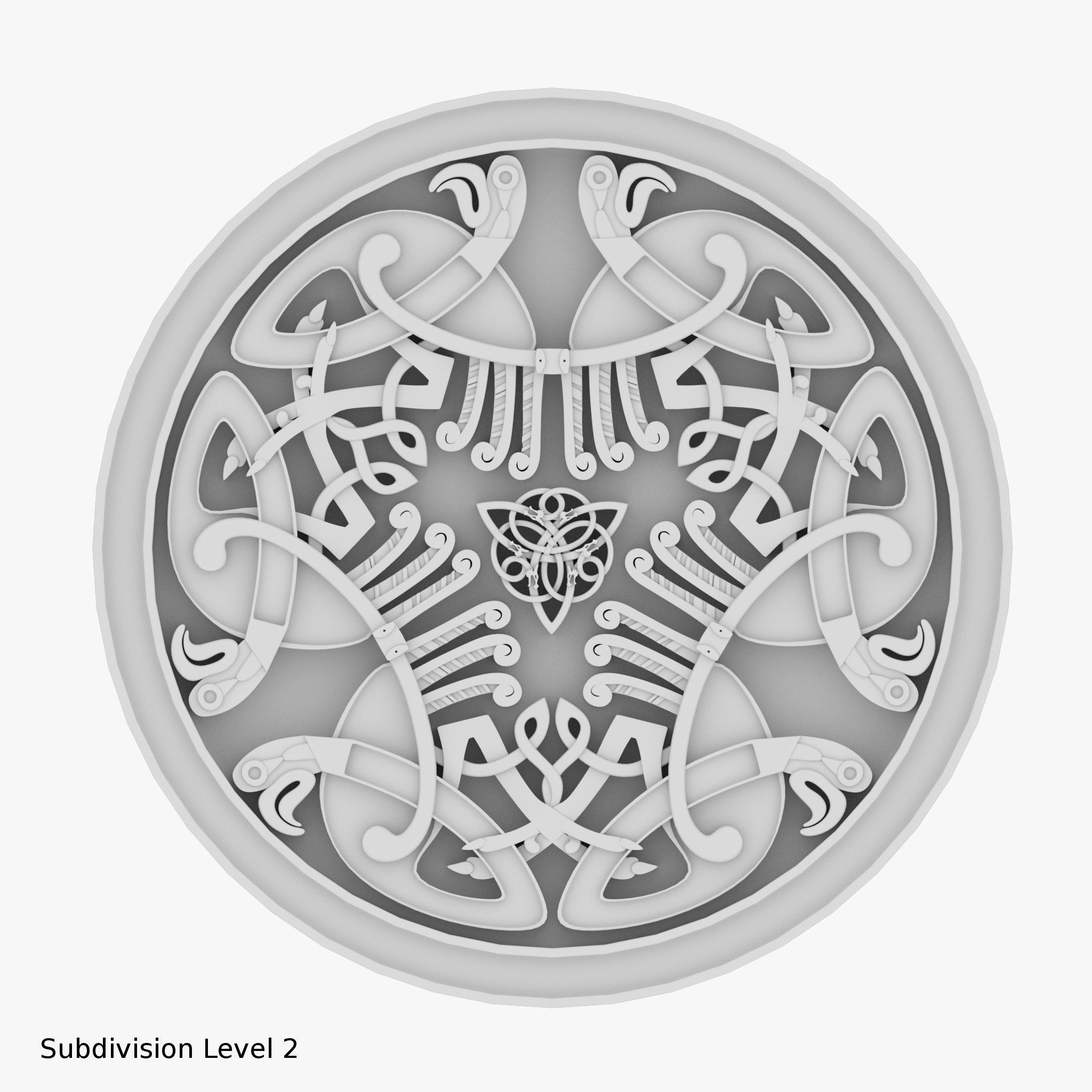 Celtic Ornaments Collection 3D model_35