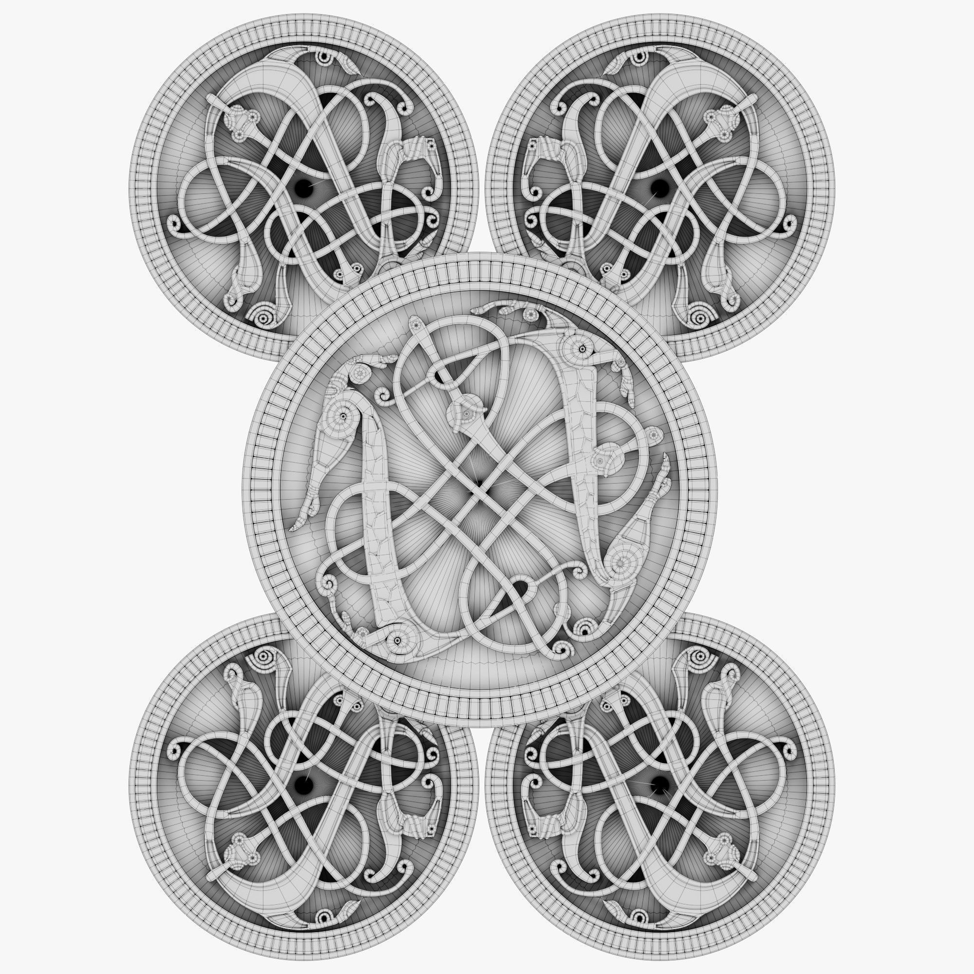 Celtic Ornaments Collection 3D model_60