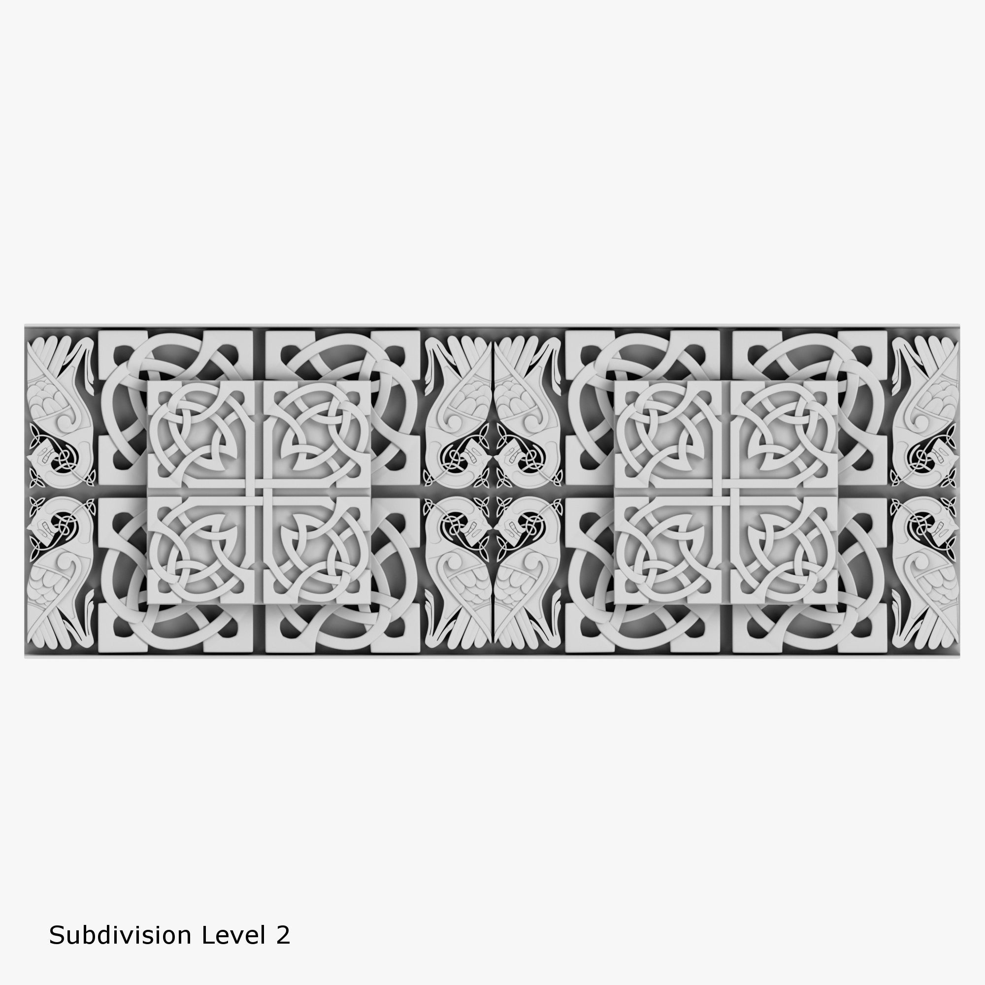 Celtic Ornaments Collection 3D model_23