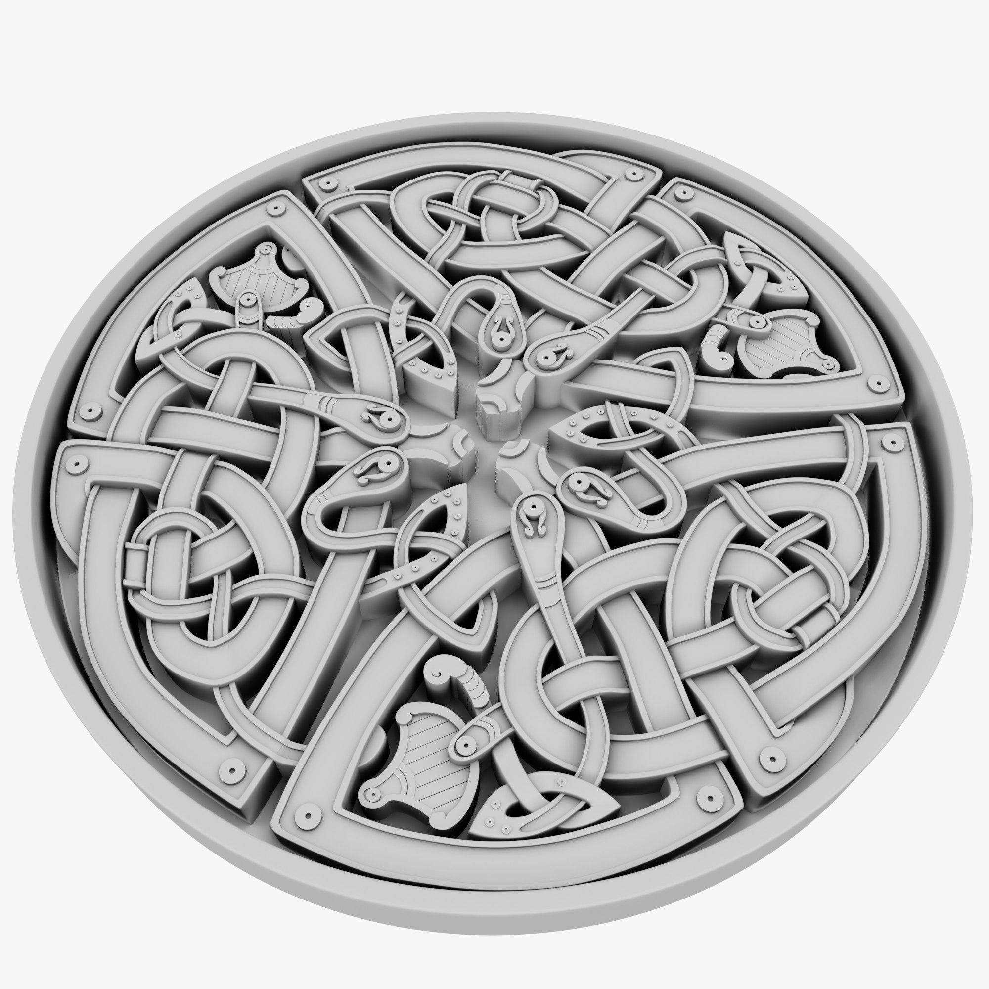 Celtic Ornaments Collection 3D model_74