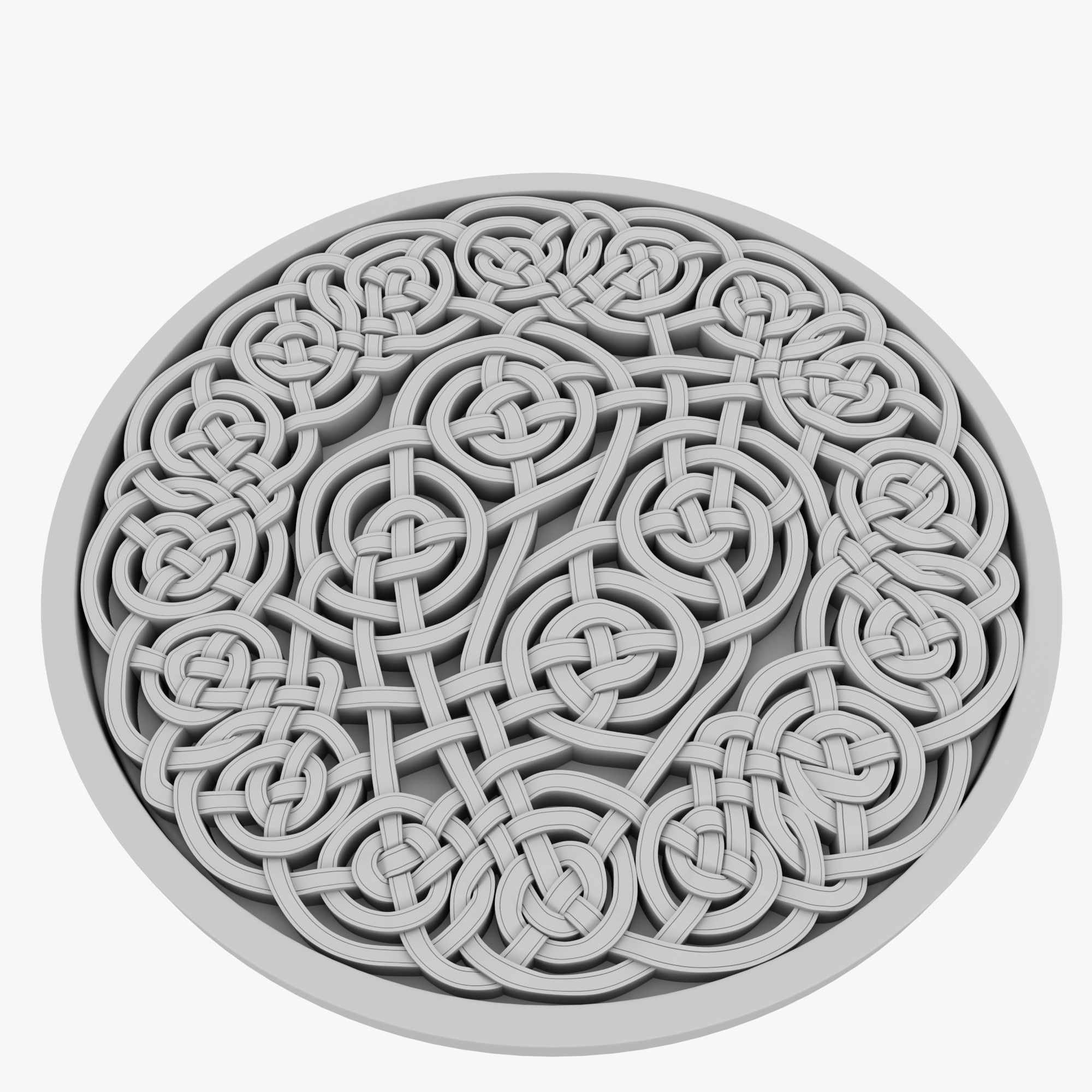 Celtic Ornaments Collection 3D model_44