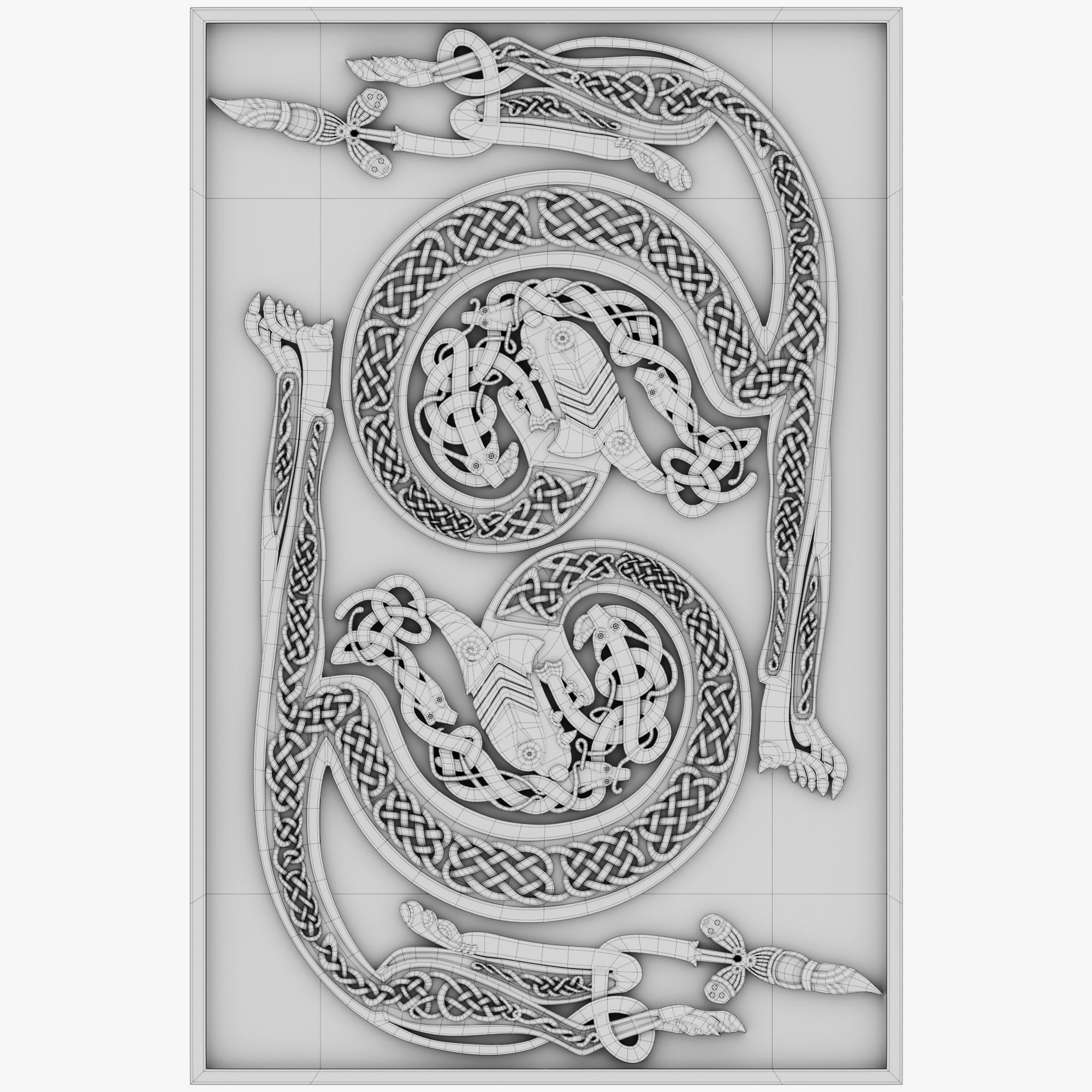 Celtic Ornaments Collection 3D model_57