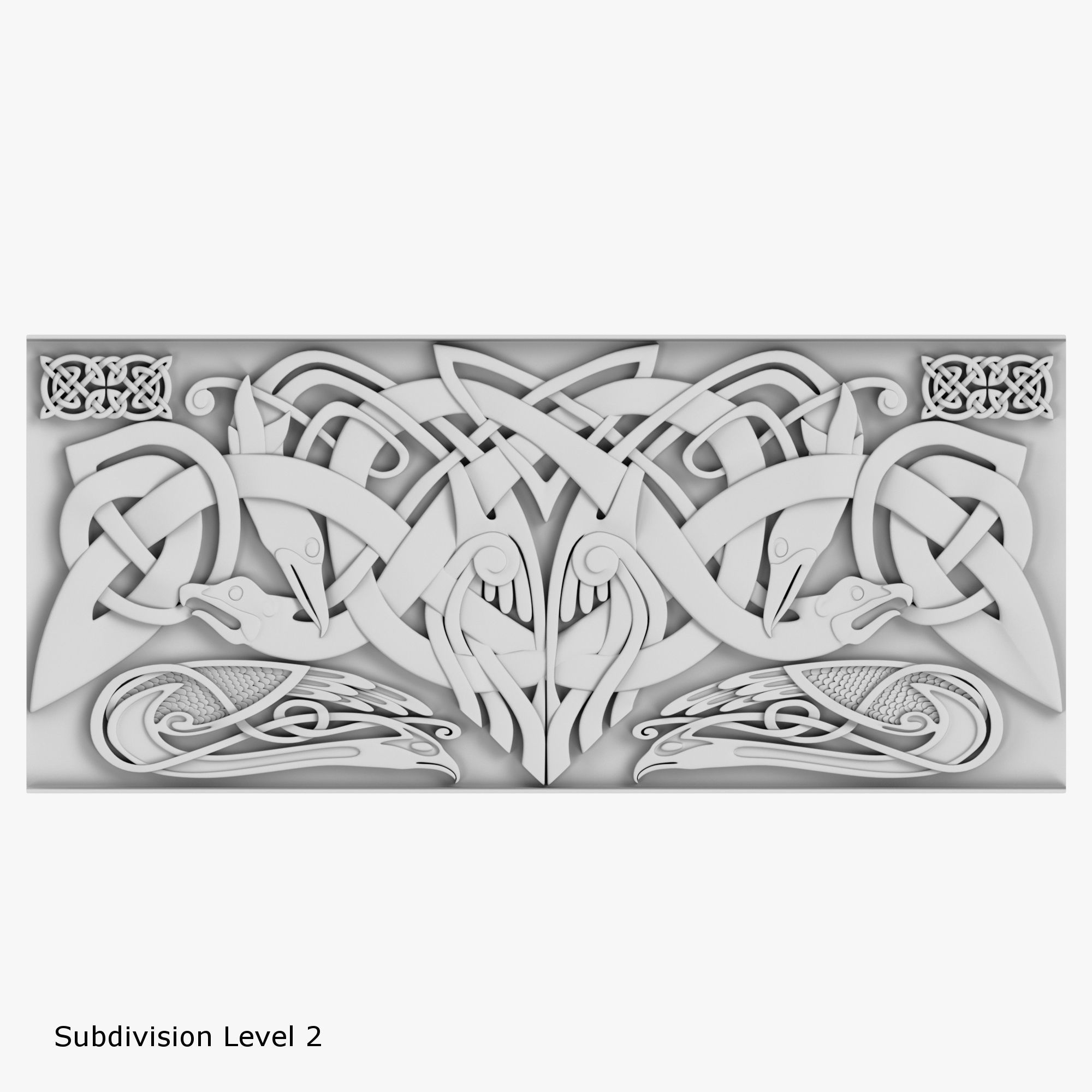 Celtic Ornaments Collection 3D model_8