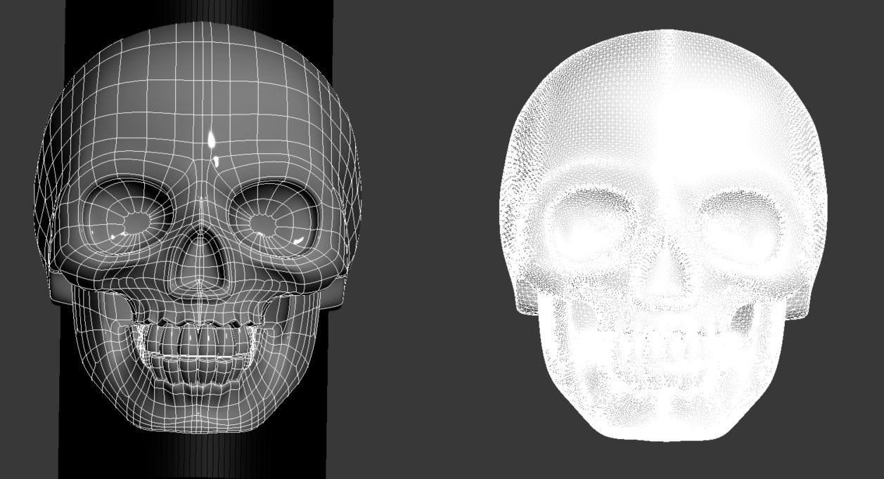ring  scull 3D print model_10