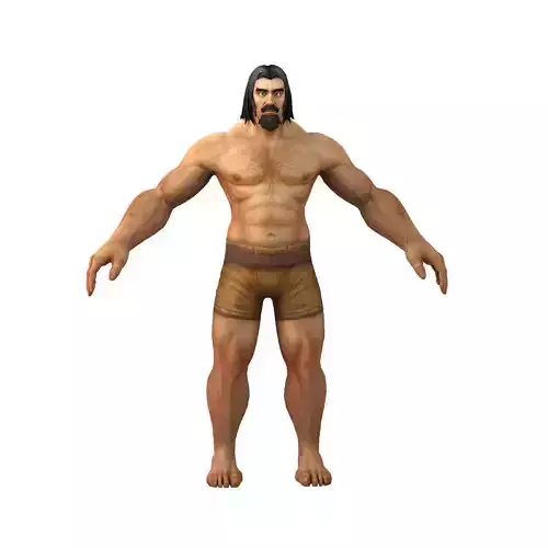 Human Male Full Rig and HumanIK Free low-poly 3D model