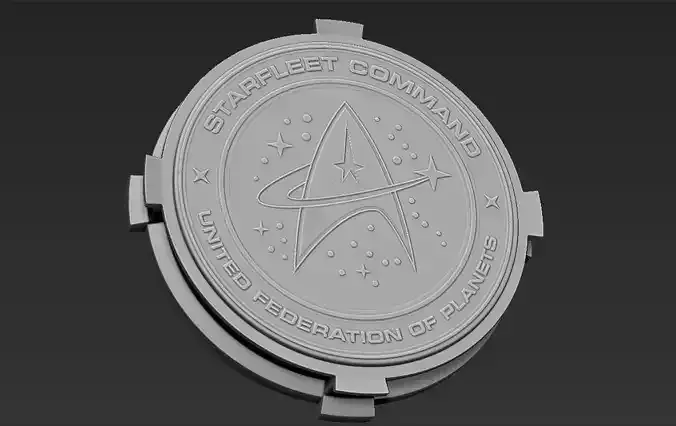 Decorative Star Trek Base Stand for figurines