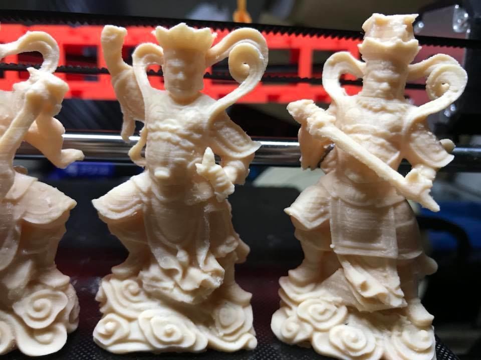 4 Heavenly Kings 3D print model_6
