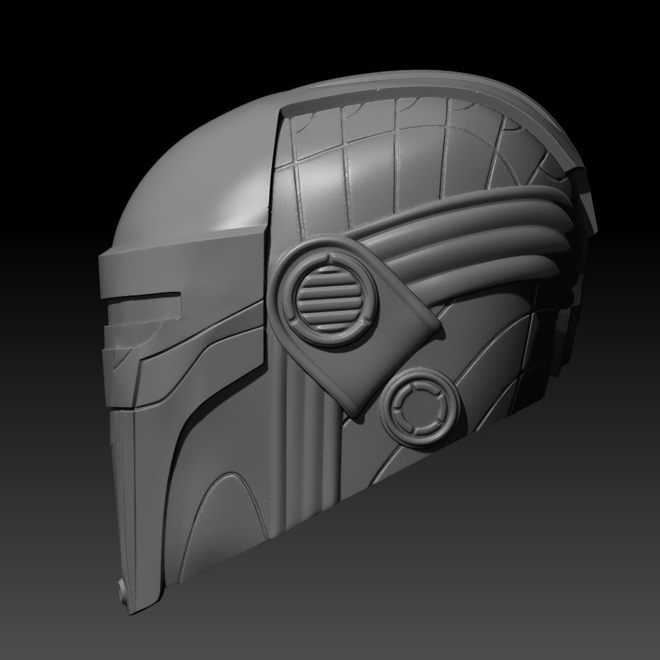 Darth Revan Full Helmet SWTOR 3D Printable Model 3D print model_2