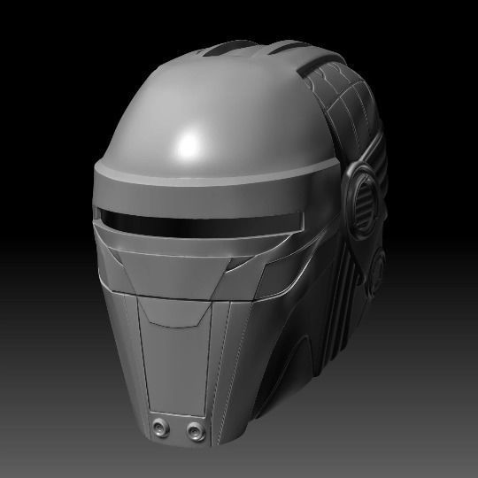 Darth Revan Full Helmet SWTOR 3D Printable Model 3D print model_4