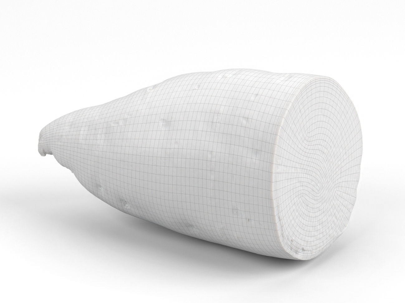 Photorealistic Sweet Potato Half 3D Scan 1 3D model_7