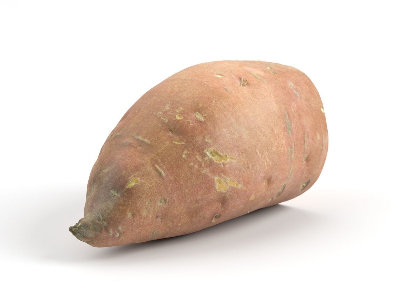 Photorealistic Sweet Potato Half 3D Scan 1 3D model_5