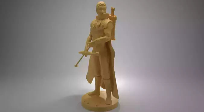 archer miniature 3D print model