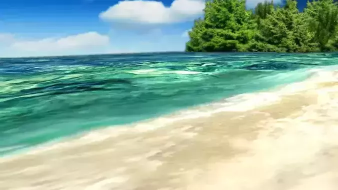 Plage playa Land scape ready