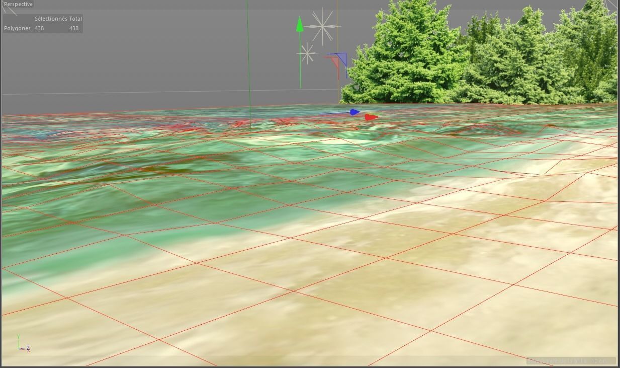 Plage playa Land scape ready Free 3D model_1