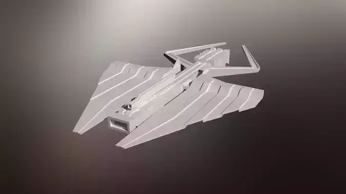 Sci-Fi War Spaceship