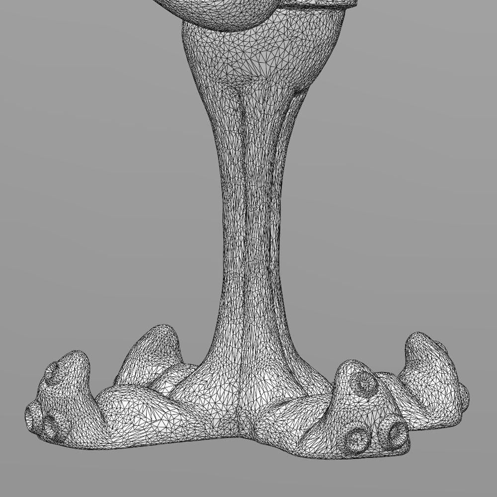 Squidward 3dprint ready 3D print model_8