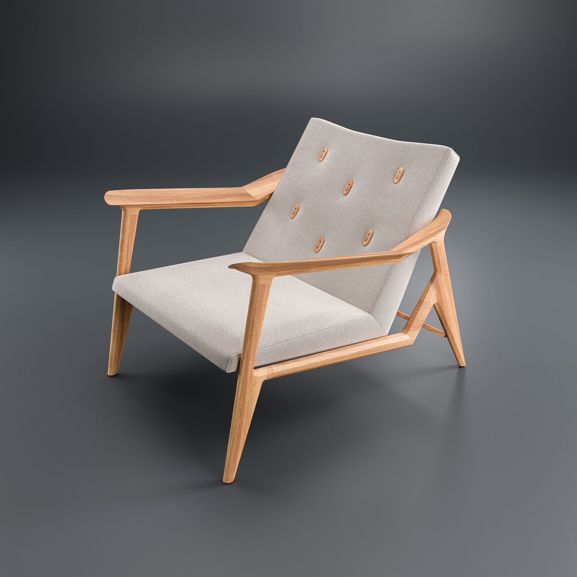 Hookl und Stool Lipa 3D model_2