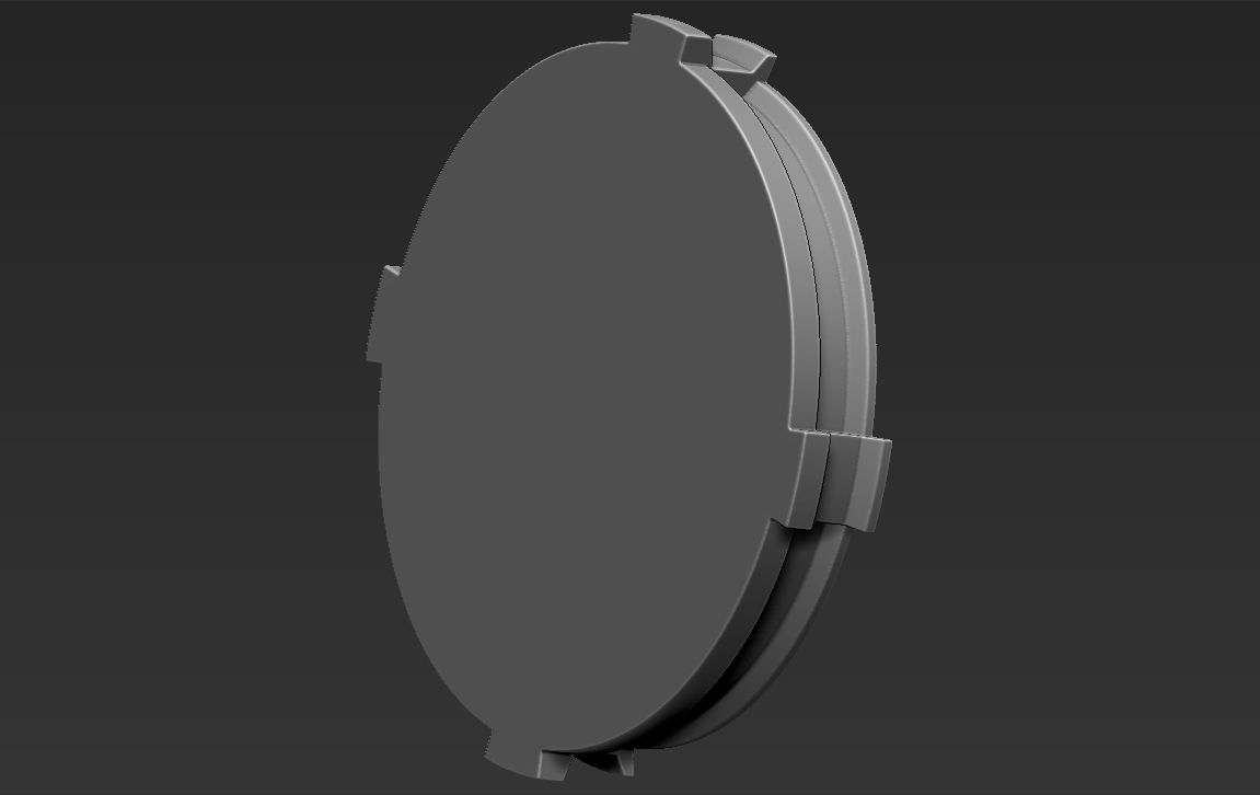 Decorative Avengers Base Stand for figurines 3D print model_8