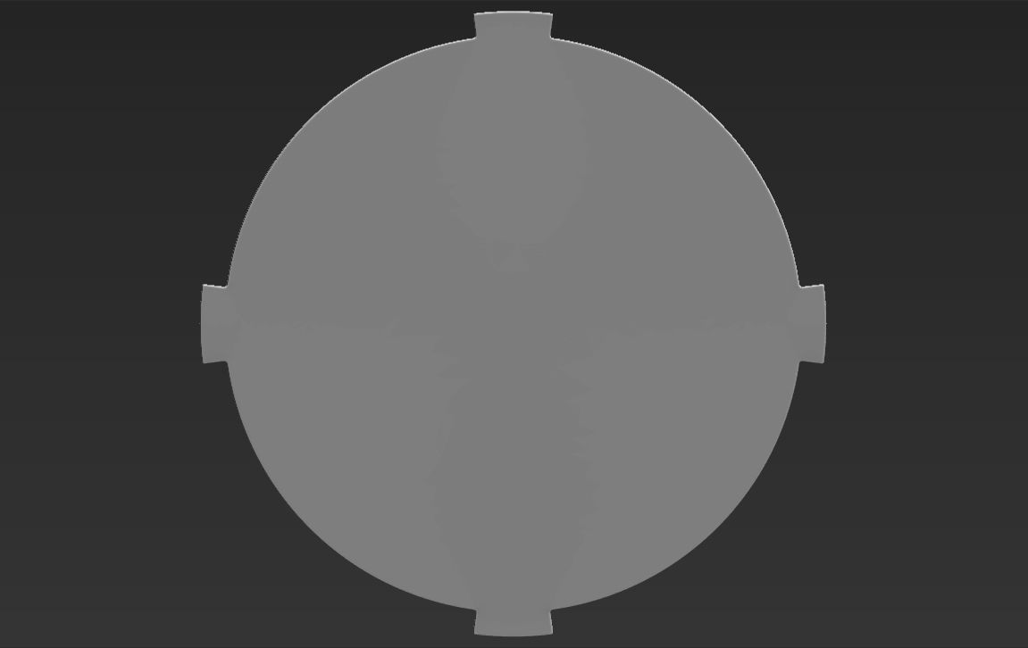 Decorative Avengers Base Stand for figurines 3D print model_10