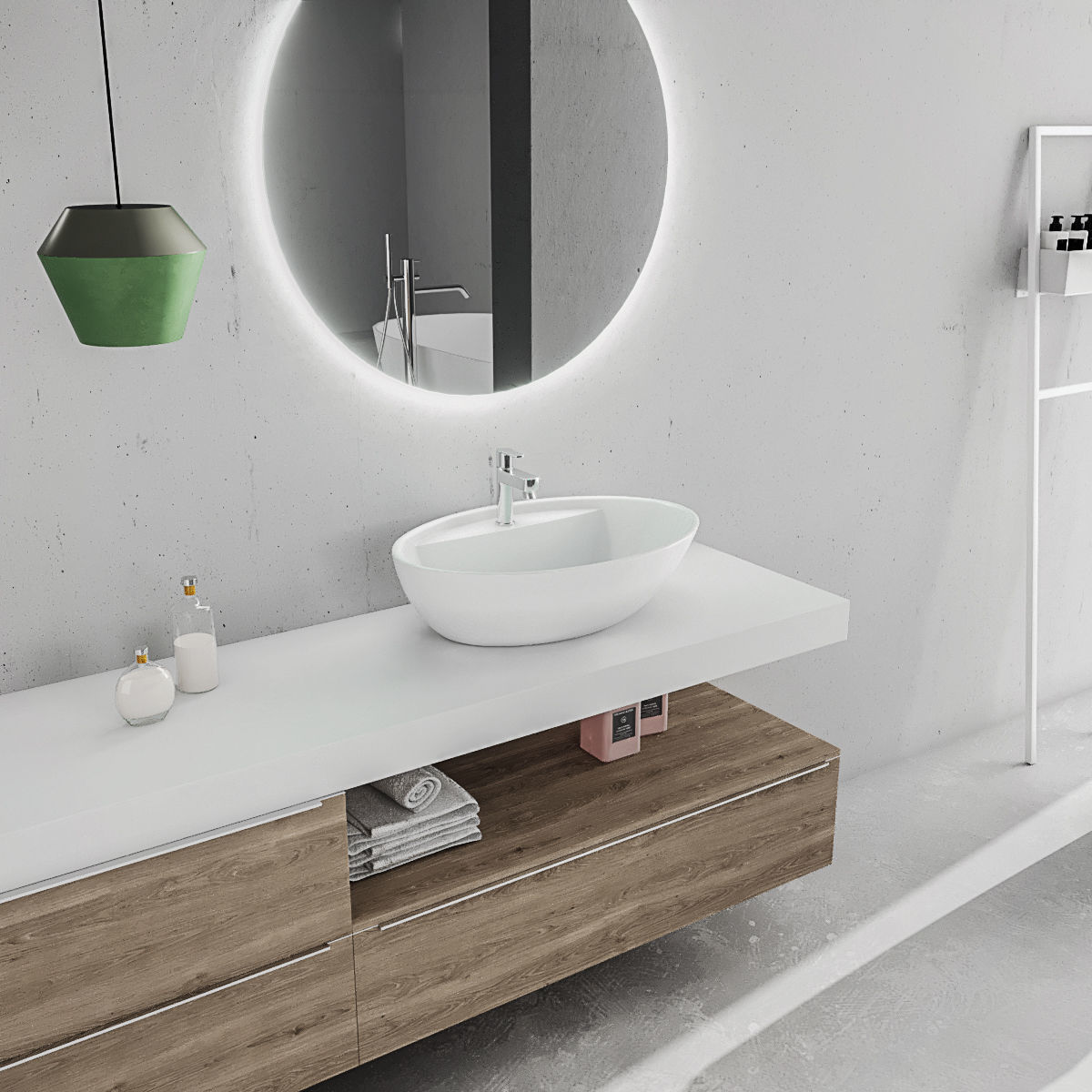 Bathroom furniture collection 3 Bathroom 9 3D model_21