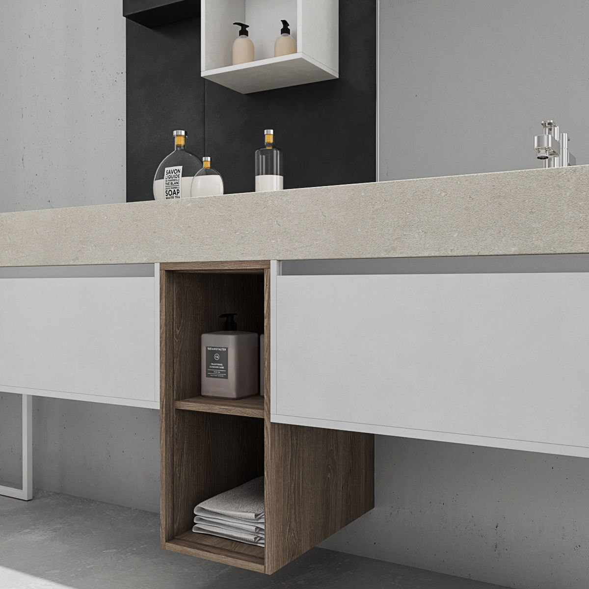 Bathroom furniture collection 3 Bathroom 9 3D model_1