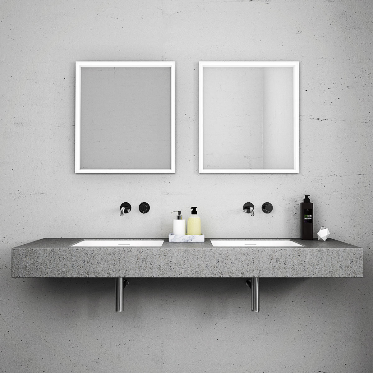 Bathroom furniture collection 3 Bathroom 9 3D model_40