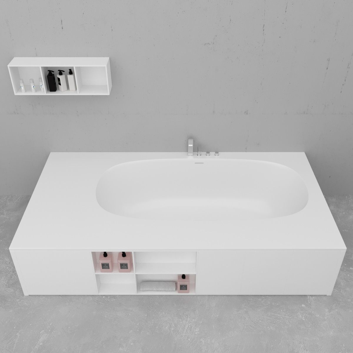 Bathroom furniture collection 3 Bathroom 9 3D model_34