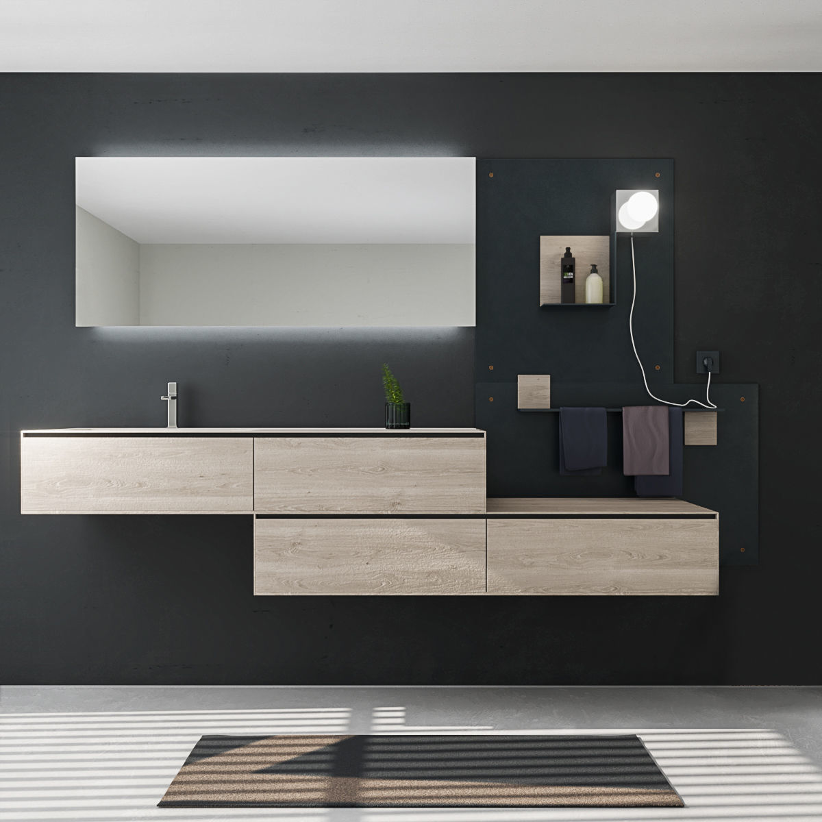 Bathroom furniture collection 3 Bathroom 9 3D model_35