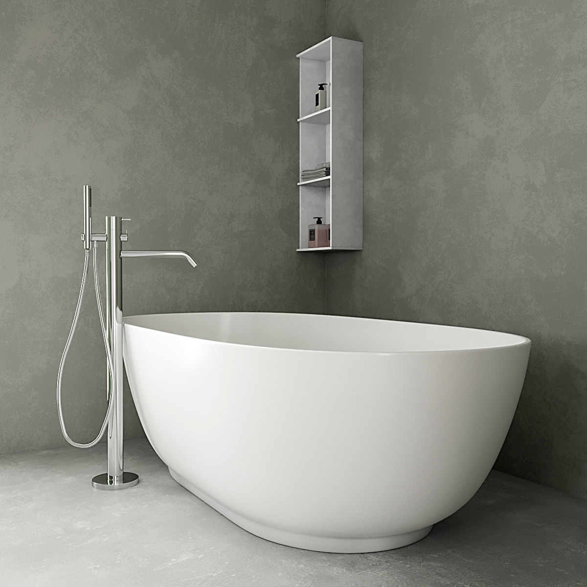 Bathroom furniture collection 3 Bathroom 9 3D model_18