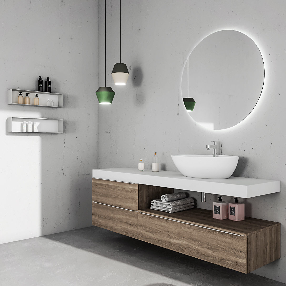 Bathroom furniture collection 3 Bathroom 9 3D model_20