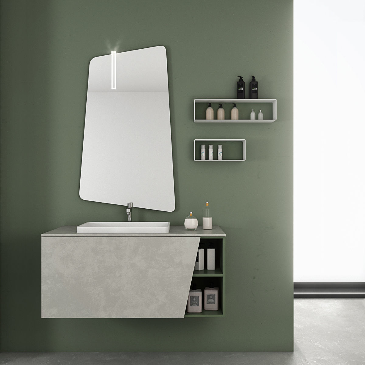 Bathroom furniture collection 3 Bathroom 9 3D model_15