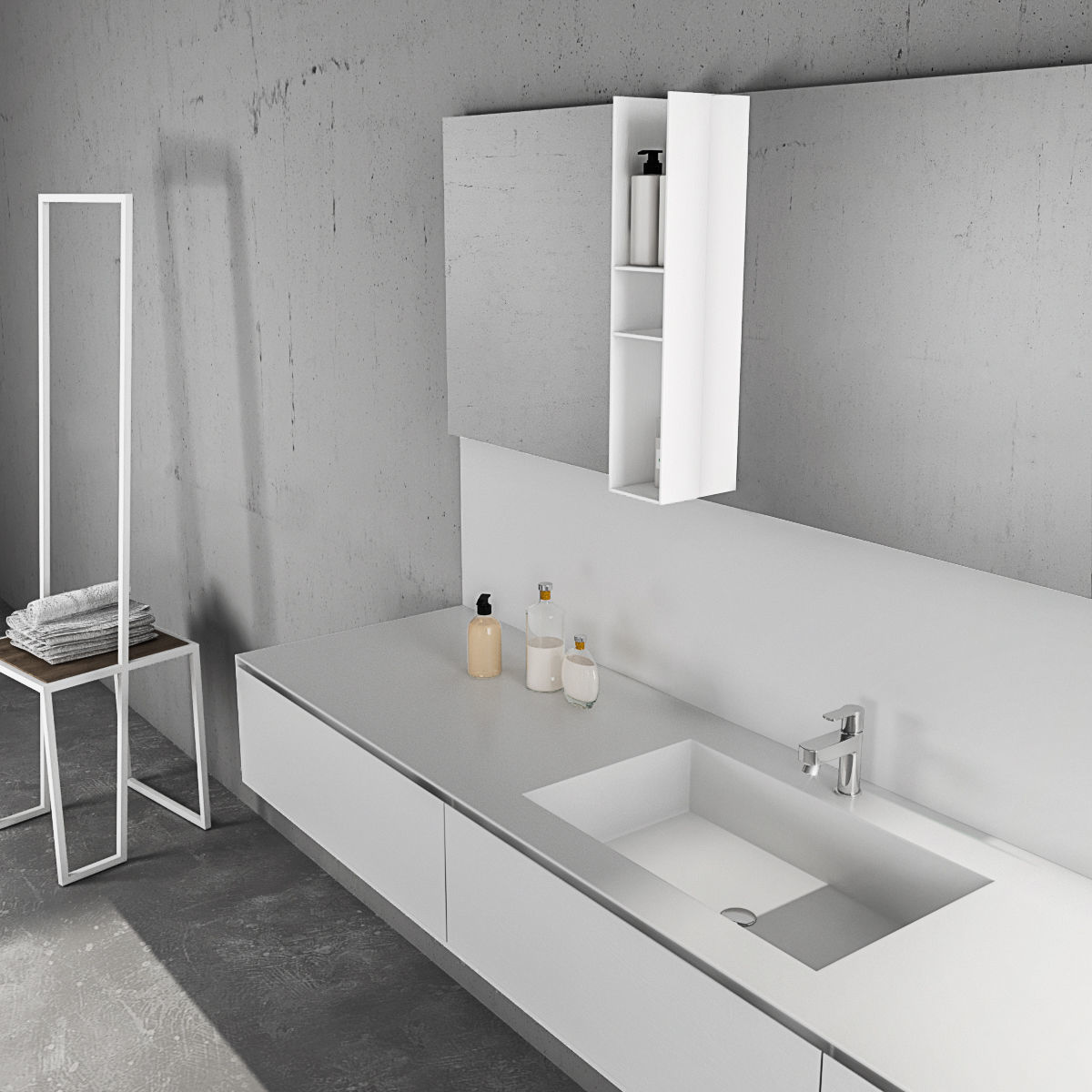 Bathroom furniture collection 3 Bathroom 9 3D model_29