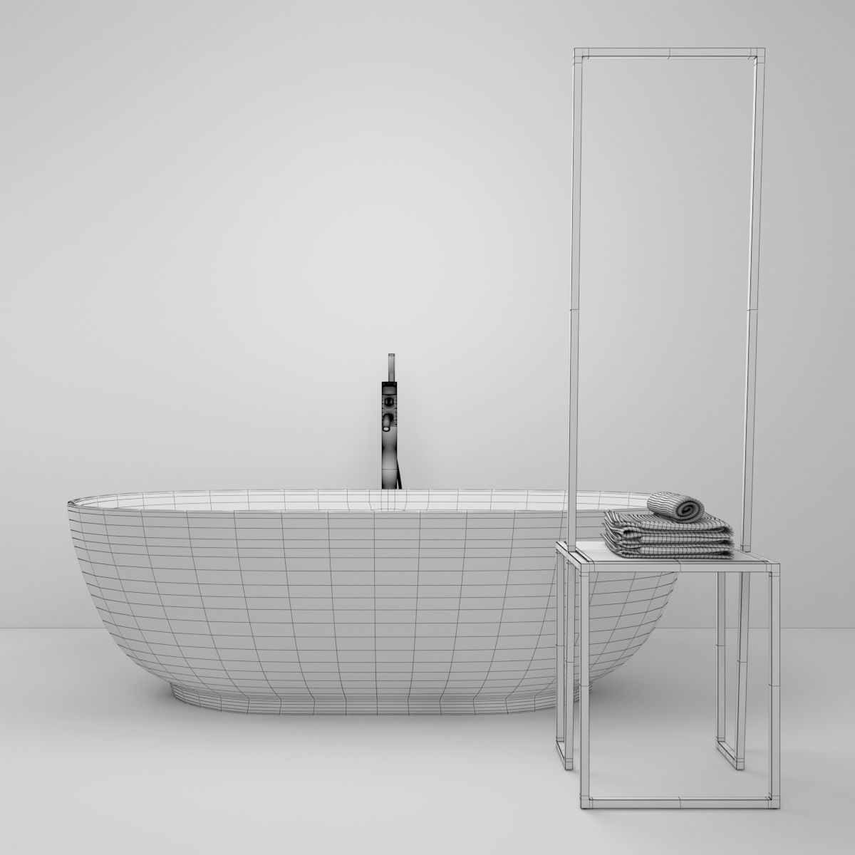 Bathroom furniture collection 3 Bathroom 9 3D model_9