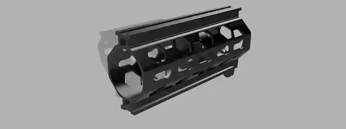 150mm Honeycomb Handguard for nerf