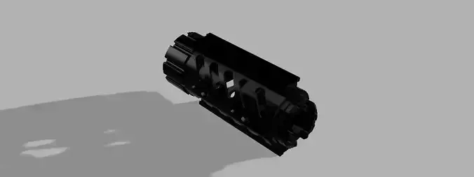 150mm Stubby Handguard for Nerf Retaliator