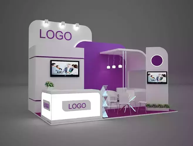 Exhibition stand 6x4 m