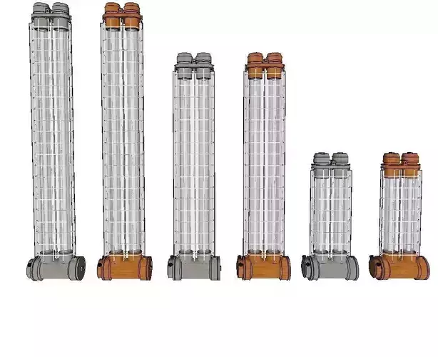 VEB Leuchtenbau Wittenberg TGL 28164 EOW Explosion proof Lamps