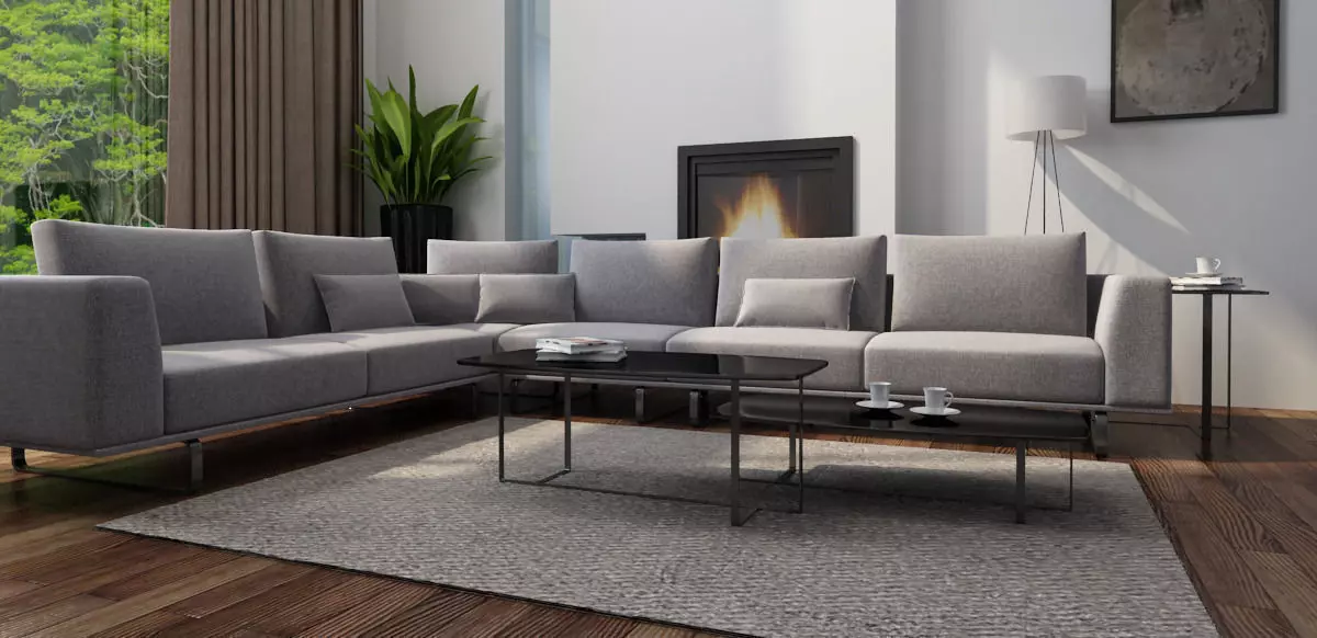 NATUZZI SOFA 3D model_0