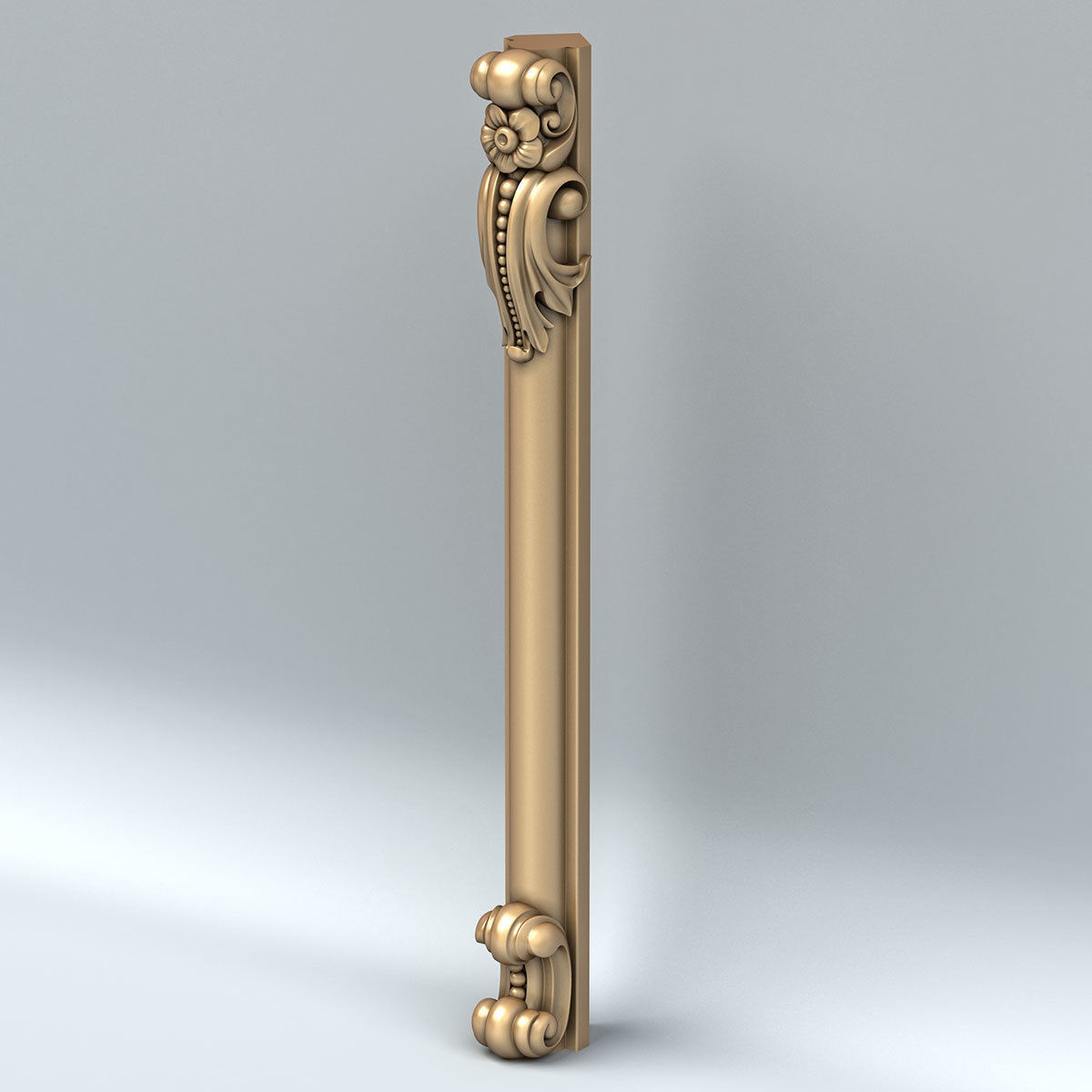 Pillar 005 3D model_4