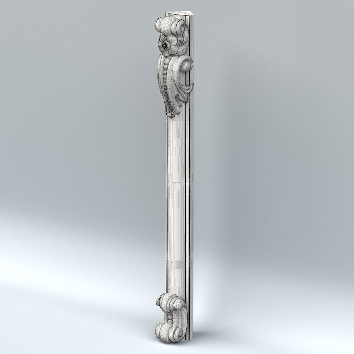 Pillar 005 3D model_7