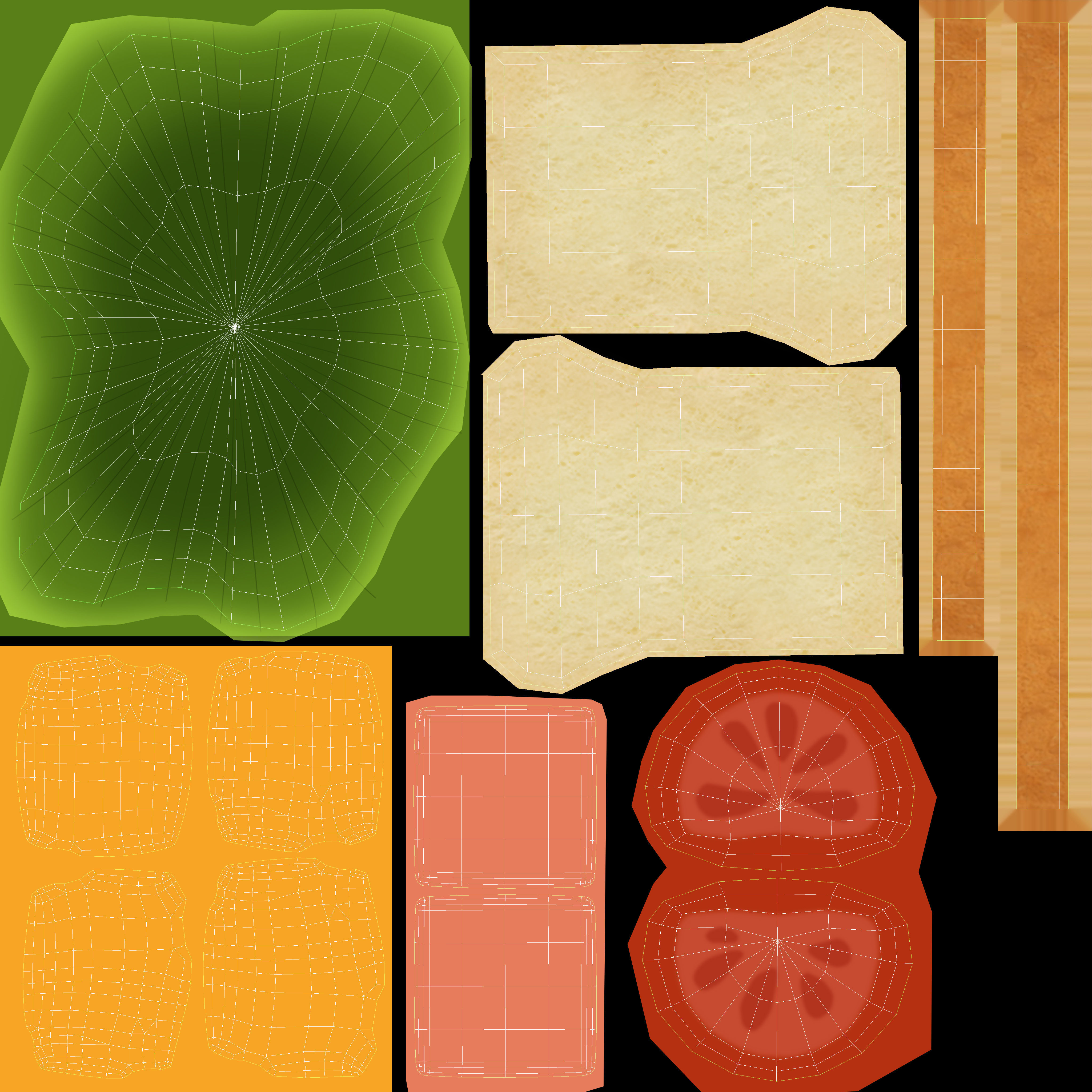 Sandwich 3D model_13