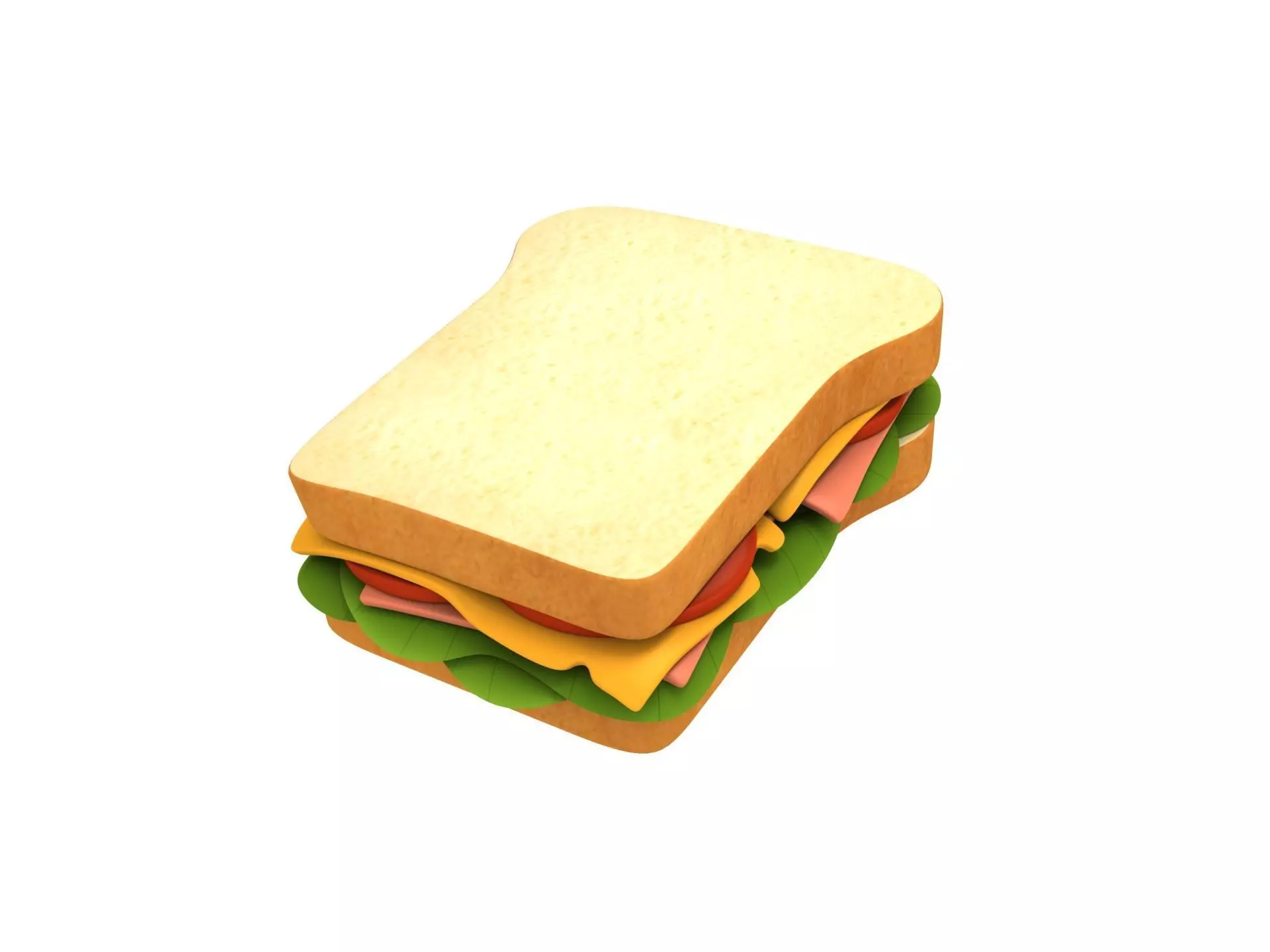 Sandwich 3D model_0