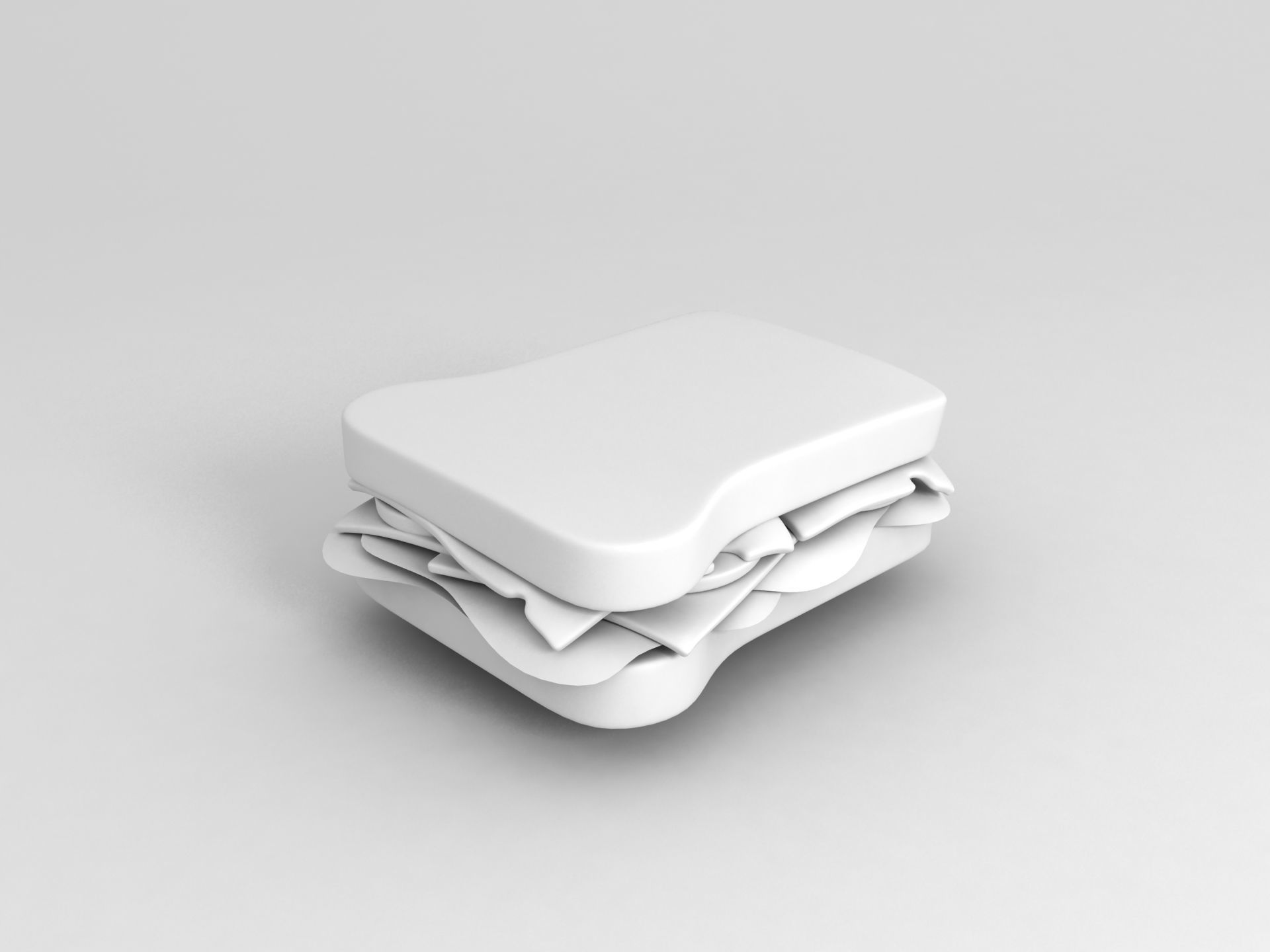 Sandwich 3D model_9