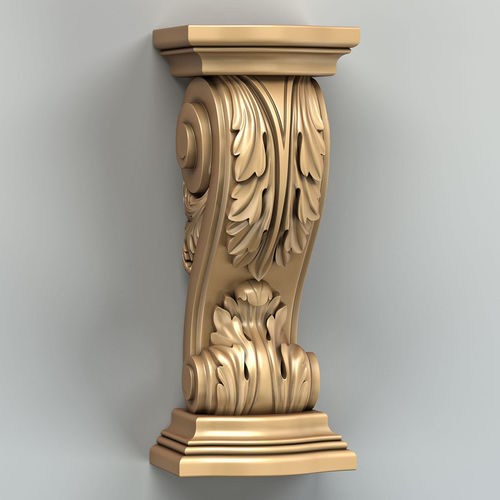 Corbel 011 3D model