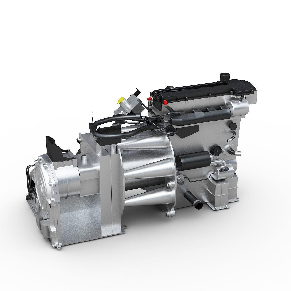 Car Engine 3D model_5
