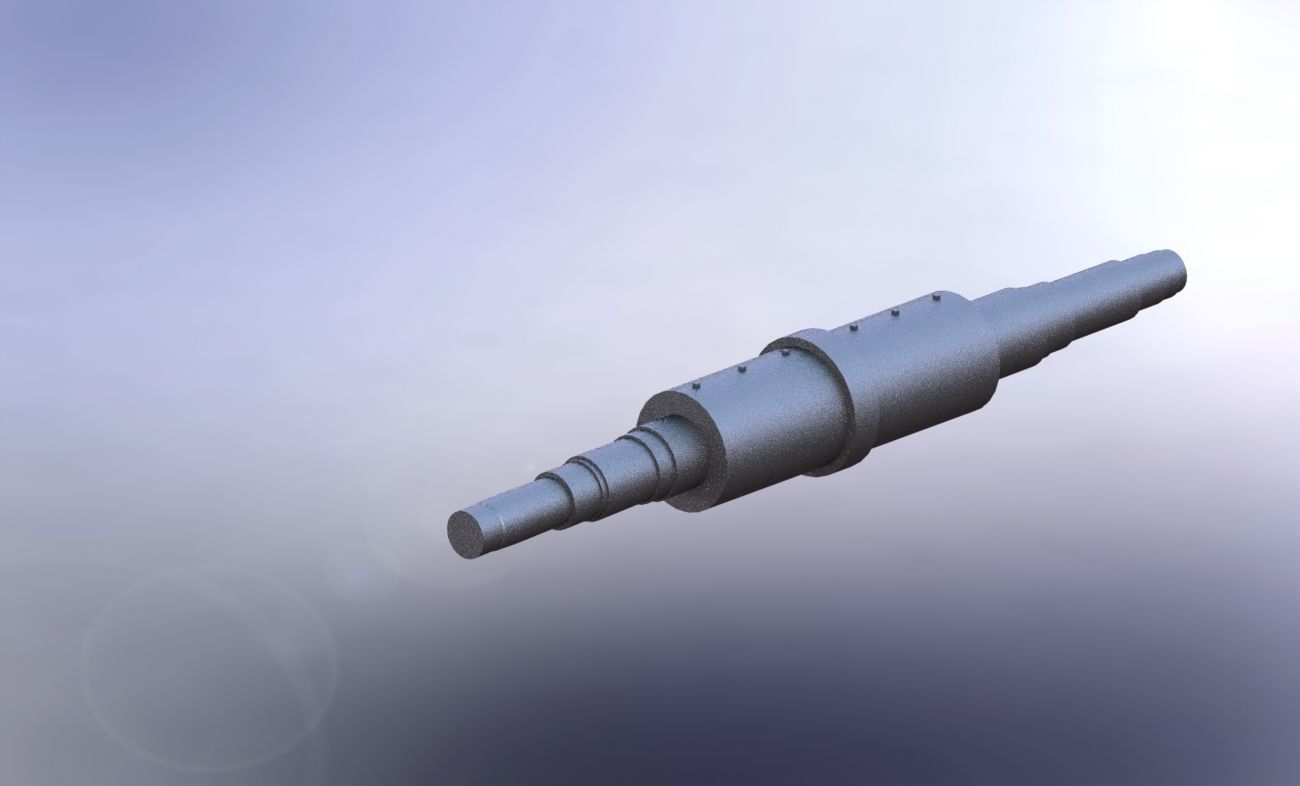 Centrifugal Compressor Rotor 3D model_1