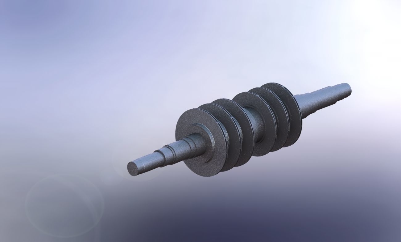 Centrifugal Compressor Rotor 3D model_7