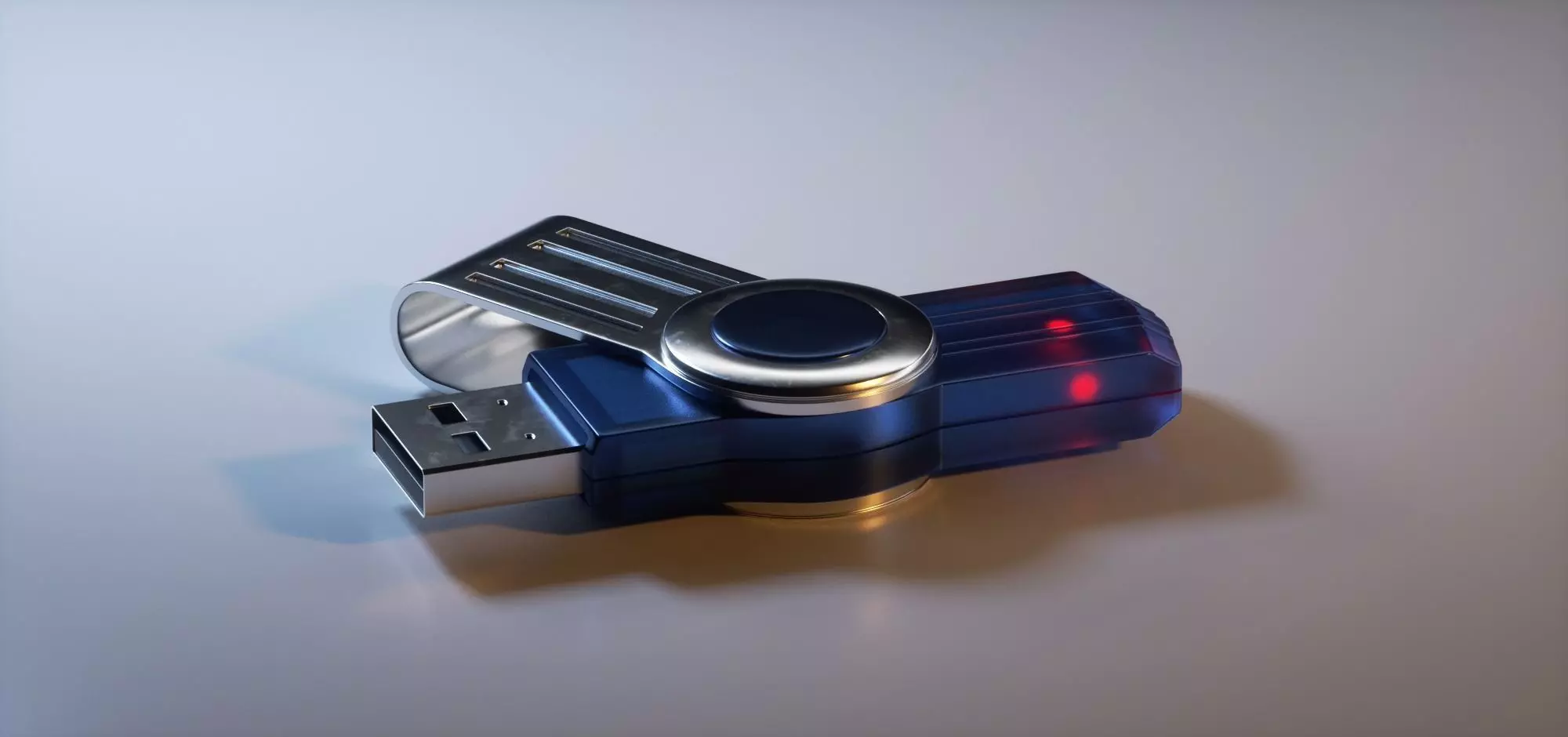 USB Pendrive 3D model_0