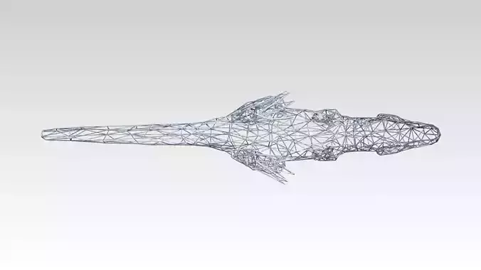 Tyrannosaurus Wireframe